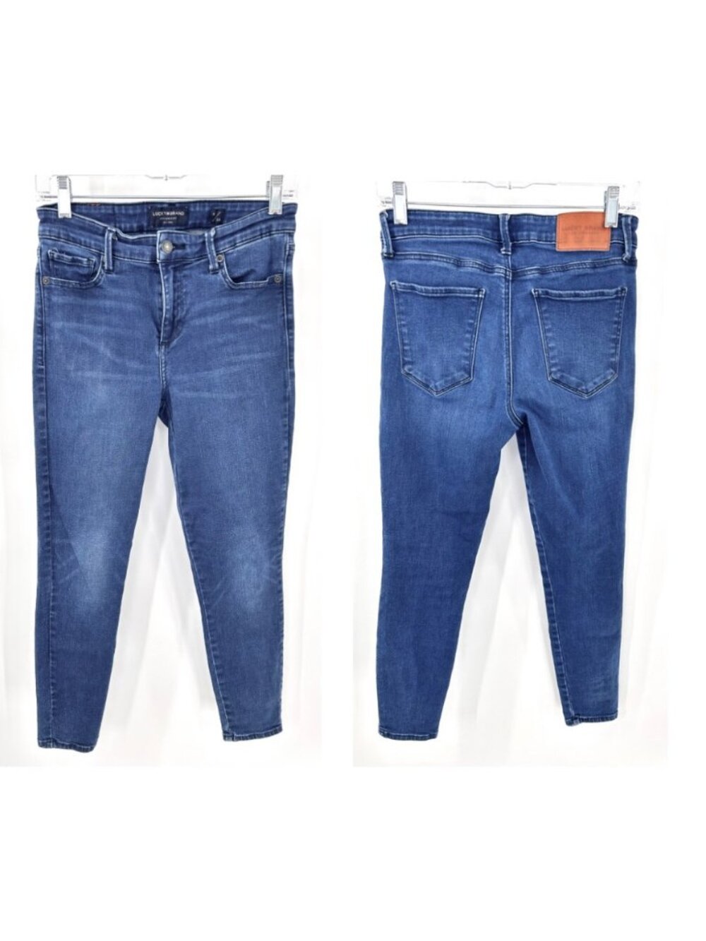 LUCKY BRAND AVA LEGGING MID RISE DENIM JEANS - 6/28 - Picture 2 of 8